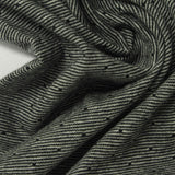 Black Dots Jersey Knit, Cotton, 165 gsm — photo 1