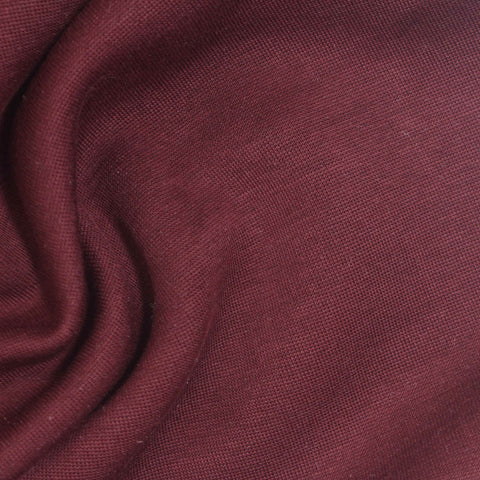 Cotton Polyester Scuba Knit Fabric, 290 gsm, 185 cm — Red