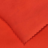 Brushed Nylon Stretch Interlock Knit Fabric, 260 gsm, 137 cm — Red — photo 1