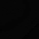 Brushed Viscose Stretch Jersey Knit Fabric, 177 gsm, 165 cm — Black — photo 1