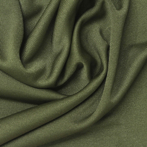 Polyester Stretch Rib Knit Fabric, 240 gsm — Green, ref EF-275664