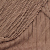 100% Tencel Lyocell Rib Knit Fabric, 137 gsm, 156 cm — Red — photo 1