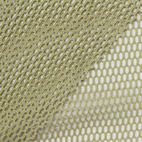 100% Polyester Mesh Fabric, 140 gsm, 165 cm — Khaki