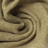 Heathered Brown Marl Rib Knit, Polyester — photo 1