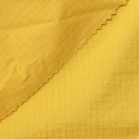 Yellow Check Jacquard, Nylon