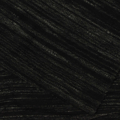 Dark Grey Marl Jersey Knit, Cotton-Poly, 195 gsm