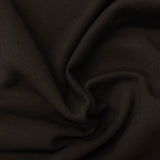 Cotton Nylon Interlock Knit Fabric, 321 gsm, 155 cm — Black — photo 1