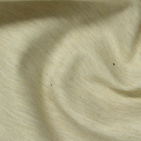 Cream Marl Ponte Knit, Cotton-Poly