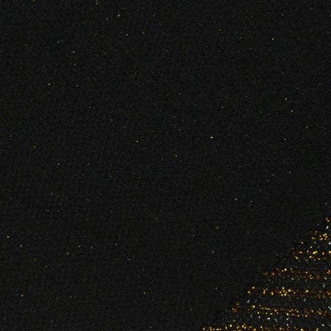 Gold Horizontal-Stripe Knit, Nylon