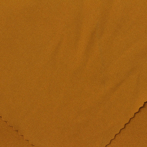 Brushed Nylon Stretch Interlock Knit Fabric, 230 gsm, 130 cm — Orange