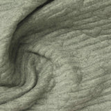 Green Tone-on-Tone Jacquard, Polyester, 310 gsm, 150 cm — photo 1