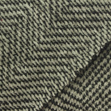 Black Herringbone Chenille, Poly-Metallic — photo 1