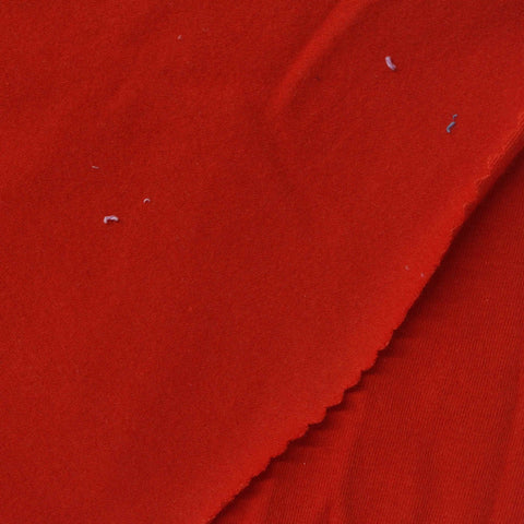 Cotton Stretch Jersey Knit Fabric, 160 gsm, 170 cm — Red