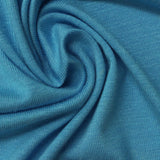 Viscose Stretch Jersey Knit Fabric, 180 gsm, 180 cm — Blue — photo 1