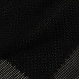 100% Polyester Mesh Fabric, 63 gsm, 160 cm — Black — photo 1