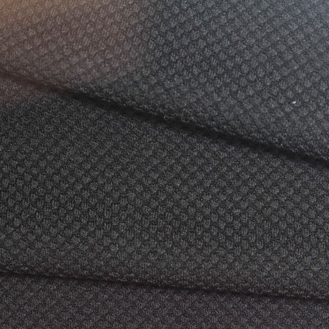 Dark Grey Geometric Jacquard, Polyester, 290 gsm