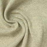 Light Grey Marl Rib Knit, Poly-Cotton, 350 gsm — photo 1
