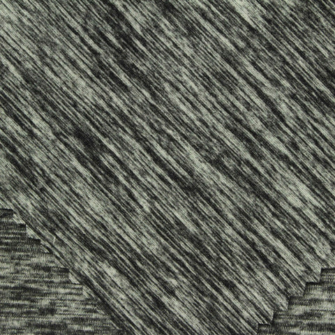 Grey Marl Jersey Knit, Polyester, 320 gsm