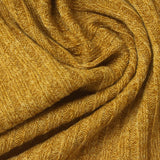 Polyester Viscose Stretch Rib Knit Fabric, 250 gsm, 160 cm — Khaki, ref EF-250606 — photo 1