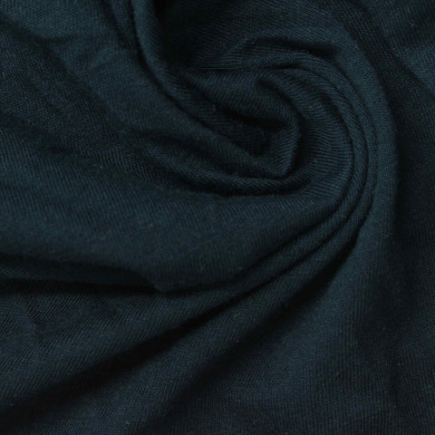 Cotton Polyester Jersey Knit Fabric, 145 gsm, 172 cm — Navy