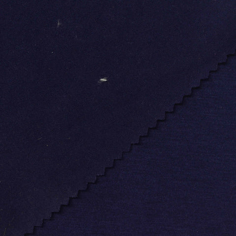 Polyester Viscose Stretch Jersey Knit Fabric, 210 gsm — Navy