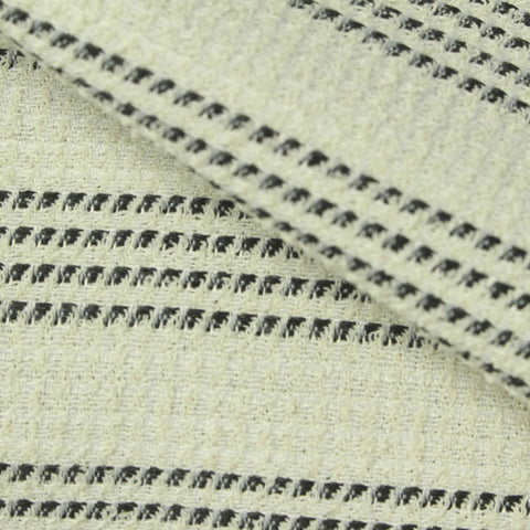 Dark Grey Stripes Bouclé