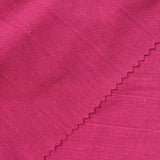 Slub Polyester Viscose Stretch Jersey Knit Fabric, 210 gsm, 160 cm — Pink — photo 1