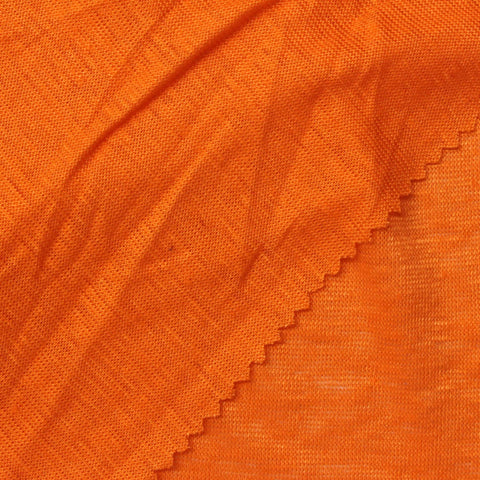 Orange Marl Woven, Linen