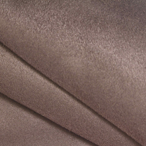 100% Polyester Faux Suede Fabric, 360 gsm — Brown