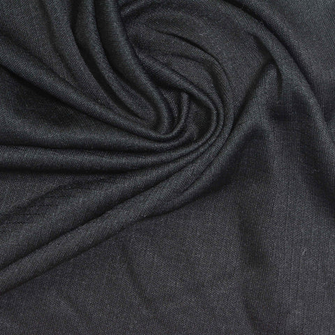 Striped 100% Polyester Knit Fabric, 140 gsm, 165 cm — Grey