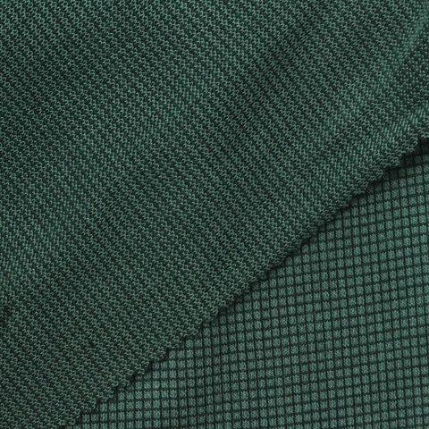 Light Green Square Interlock Knit, Modal-Poly