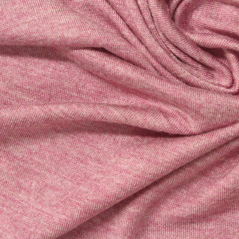 Pink Marl Jersey Knit, 175 gsm