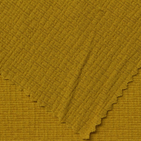 Polyester Stretch Crepe Fabric, 180 gsm, 125 cm — Khaki