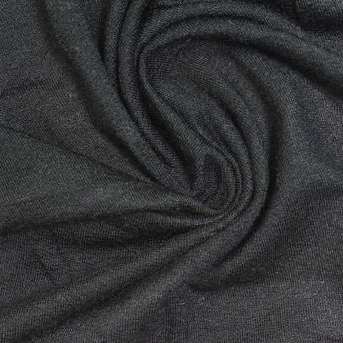 Viscose Nylon Stretch Linen-Look Fabric, 200 gsm, 145 cm — Grey