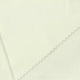 Polyester Viscose Stretch Scuba Knit Fabric, 350 gsm, 165 cm — White — photo 1