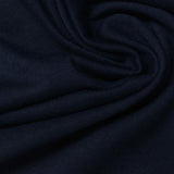 Polyester Cotton Jersey Knit Fabric, 164 gsm, 175 cm — Navy — photo 1