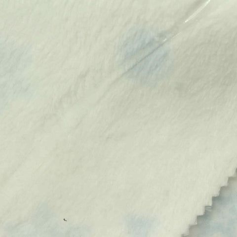 100% Polyester Fleece Fabric, 280 gsm, 160 cm — White