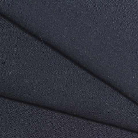 Cotton Polyester Stretch Woven Fabric, 285 gsm, 142 cm — Navy