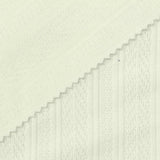 Cream Tone-on-Tone Pointelle Knit, Polyester — photo 1