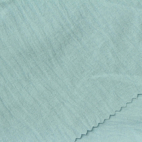 100% Polyester Milk Silk Knit Fabric, 160 gsm — Blue