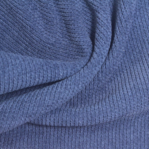 100% Polyester Chenille Fabric, 303 gsm, 172 cm — Blue