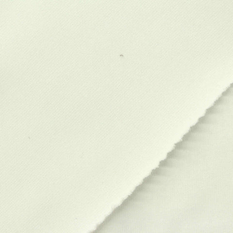 100% Cotton Jersey Knit Fabric, 310 gsm, 185 cm — White
