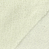Jacquard Polyester Cotton Chunky Knit Fabric, 220 gsm, 180 cm — White — photo 1
