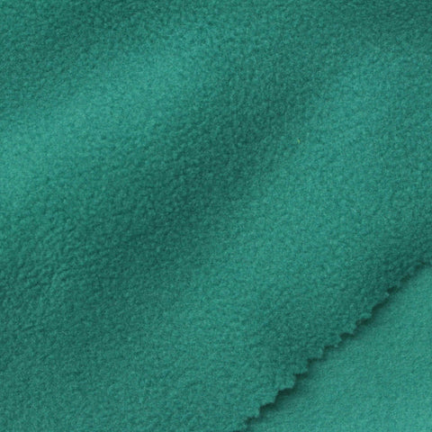 100% Polyester Fleece Fabric, 215 gsm, 147 cm — Green