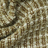 White Grid Bouclé, Poly-Acrylic — photo 1