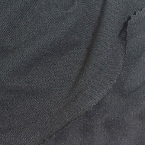 Black Jersey Knit, Cotton