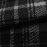 Dark Grey Plaid Woven, Polyester, 370 gsm — photo 1