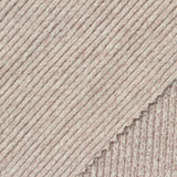 Cream Fine-Marl Rib Knit, Polyester — photo 1