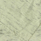 Light Yellow-Green Marl Rib Knit, Cotton-Poly — photo 1
