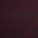Dark Red Paisley Jacquard, Cotton-Nylon — photo 1